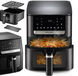 Фритюрниця без жиру Mozano AirFry Artcook FRY/04#CZA, 1700 Вт, 6,5 л, сенсорне керування, 10 програм 28951506 фото 1