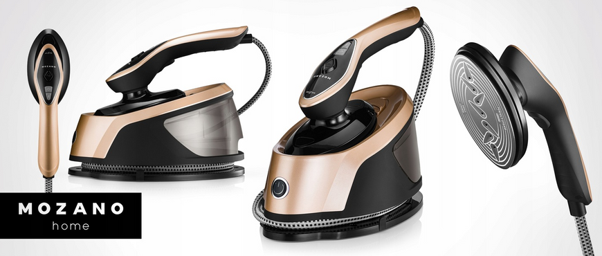 Парова станція 2в1 Mozano Smart Care Steamer 2500 Вт AGD/ST/02#ZLOTY 285463180 фото