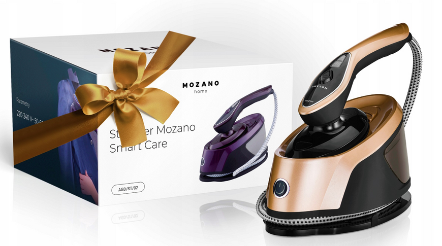Парова станція 2в1 Mozano Smart Care Steamer 2500 Вт AGD/ST/02#ZLOTY 285463180 фото