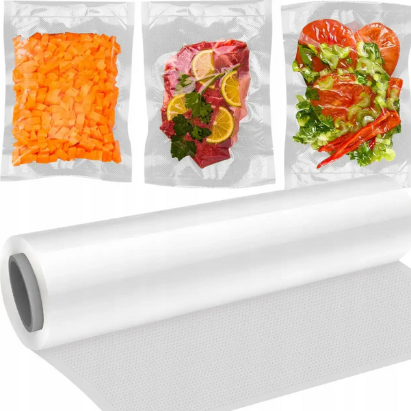 Плівка для вакууматора рулон Ruhhy 10313, 28x600 см 987463287 фото